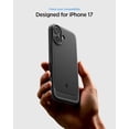 thumbnail image 2 of Funda Spigen Rugged Armor MagFit para iPhone 17 en Negro Mate, 2 of 7