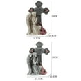 thumbnail image 5 of (1 Pack) Statue Solar Light Outdoor Decor for Garden, Cemetery, Memorial Gifts, 5 of 17