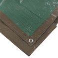 thumbnail image 1 of Erickson 57036 Bâche Réversible 18 x 24 Pi - Vert, Marron, 1 of 1