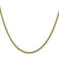 thumbnail image 2 of Avariah Diamonds 14K Yellow Gold 2.7mm Solid Regular Rope Chain - 8" Bracelet, 2 of 8