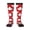 2 Black-1, variant on Women's Knee High Socks Canada Flag Maple Leaf Outdoor Casual Tube Socks
