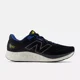 thumbnail image 1 of New Balance Men's Fresh Foam 680 v8 Shoes Shoe in Black with blue agate, 1 of 6