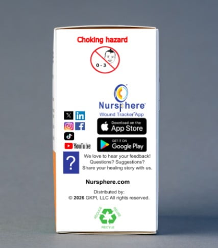 Nursphere® Dome Bandage™ Outdoors UV Protection with Wound Tracker™ App U.S. Medical Utility Patent No. 12,636,195.