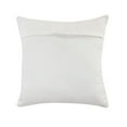 thumbnail image 5 of Ox Bay Davina White/Blue Striped Cotton Adult Decorative Throw Pillow, 5 of 9