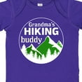 thumbnail image 4 of Inktastic Grandma's Hiking Buddy with Mountains and Trees Boys or Girls Baby Bodysuit, 4 of 5