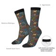 thumbnail image 6 of Honeii Deers In The Forest 1 Print Adult Socks,Crew Socks,Casual Calf Socks,Daily Wear Socks for Men & Women, Perfect for Sports, Casual and Everyday Use, 6 of 6