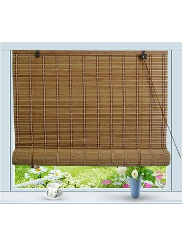 Thy Trading Bamboo Roll Up Window Blind Sun Shade W28 x H72