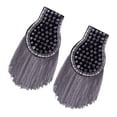 thumbnail image 4 of 1 par de cadena de eslabones Zulema Charreteras de hombro gris, 4 of 7