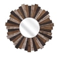 thumbnail image 1 of Miroir en Bois à Éclats Stellaires, 1 of 1