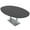 Asian Night w/Silver Base no Electric, variant on 6X4 Conference Table With Metal Base Boat Oval Shape Data And Electric