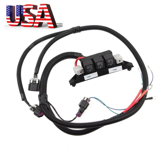 For Silverado Sierra Tahoe Yukon Retrofit Stand Alone Electric Fan Harness