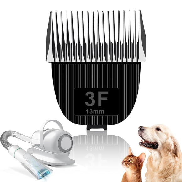Replacement Blade for nebot P1 Pro Pet Grooming Kit & Vacuum,Size-3F Cut Length 1/2"(13mm),Made of Ceramic Blade & Stainless Steel Blade