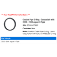 thumbnail image 2 of Coolant Line O-Ring - Compatible with 2002 - 2008 Jaguar X-Type 2003 2004 2005 2006 2007, 2 of 2