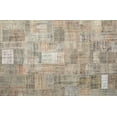 thumbnail image 1 of Ahgly Company Machine Washable Indoor Rectangle Contemporary Dark Almond Brown Area Rugs, 7' x 10', 1 of 7