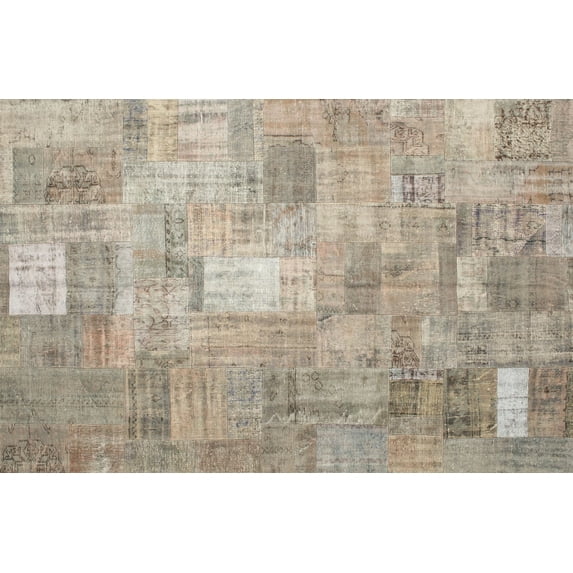 Ahgly Company Machine Washable Indoor Rectangle Contemporary Dark Almond Brown Area Rugs, 7' x 10'