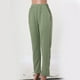 thumbnail image 5 of WILLBEST Pantalones Casuales de Mujer, Cintura Alta, Pierna Ancha, Moda, Cordón Elástico, Pantalones Largos Rectos Cómodos con Bolsillos para Uso Diario Extra Grande, 5 of 6