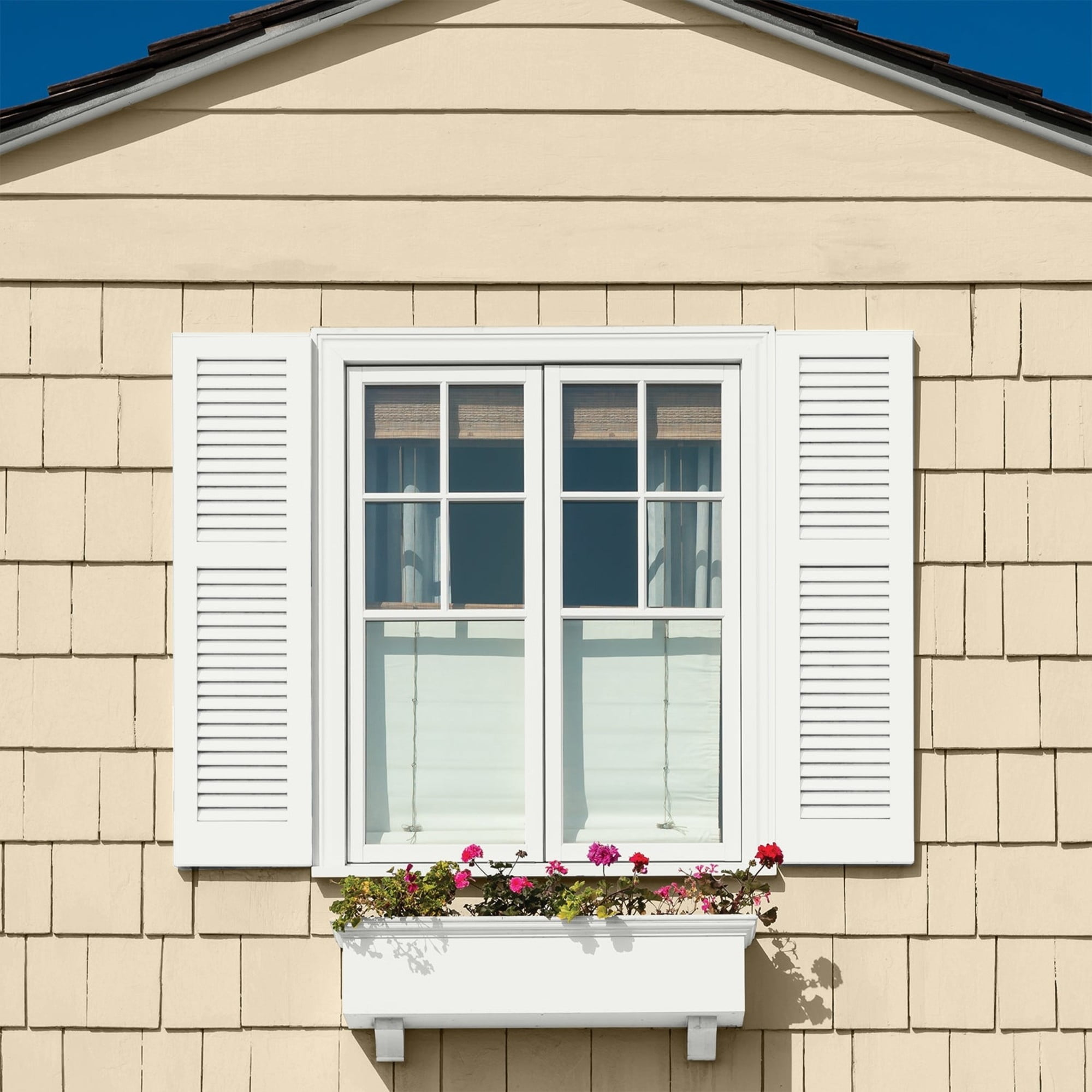Glidden Fundamentals Delicate White Semi-Gloss Exterior Paint, 5 Gallon