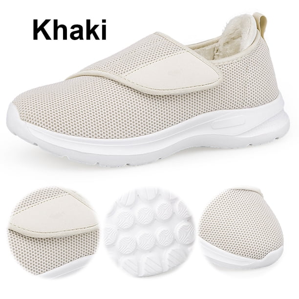 Zapatos Ortopédicos Sin Cordones Bhlhjglhuj (Caqui 42)