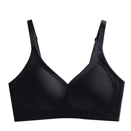 IFNND Womens Wireless Comfortable Bra Women Solid Color No Teel Ring Invisible Backless Sexy Seamless Beautiful Back Underwear Everyday Bras Women Cotton Ultra Soft Cup