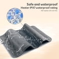 thumbnail image 3 of Heating Heating Pad 12x24 Inches Electric Heating Pad for Back Shoulder Neck Knee Leg Constant Temperature Type C Operated Heated Pad, 3 of 7