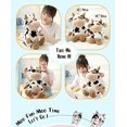 thumbnail image 4 of Peluche de vaca de 25 cm, muñeco de peluche, suave y esponjoso, cojín para abrazar, regalo para todas las edades y ocasiones, 4 of 5