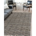 thumbnail image 6 of Unique Loom Chindi Jute Collection Area Rug (10' x 14' 1" Rectangle Navy Blue/Ivory), 6 of 7