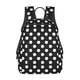 thumbnail image 1 of Disketp Black and White Polka Dot Mochila Ligera e Impermeable, Mochila de Día Resistente para Viajes, Senderismo y Uso Diario para Hombre y Mujer, 1 of 7