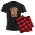 thumbnail image 6 of CafePress - You Are Standing Too Close Cat Pajamas - Men's Dark Loose Fit Cotton Pajama Set, 6 of 7