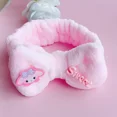 thumbnail image 3 of Sanrio-diademas de felpa de Hello Kitty para niña, bandana de maquillaje Kuromi My Melody, regalos, 3 of 5