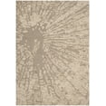thumbnail image 2 of SAFAVIEH Bella Ethelyn Abstract Sunburst Wool Area Rug, Winter Taupe, 4' x 6', 2 of 6