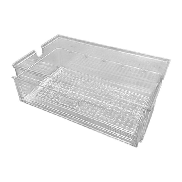 Almencla Aquarium External Drawer Drip Tray Filtration Box Drip Water Flow Box Clear
