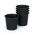 thumbnail image 2 of 5" Round Nursery Plant Pot - Garden Plastic Pots with Drainage (5-Pack), 2 of 6