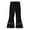 Black, variant on Huanglei Thermal Leggings For Girls Flared Trousers Stretch Flared Winter Warm Trousers For Children And Toddlers Kids Athletic Pants