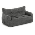 thumbnail image 5 of Pamapic Classic Adult Solid Print Large Washable Bean Bag Chair, Gray (Set of 1), 5 of 7