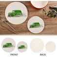 thumbnail image 3 of SKYSONIC 2 pcs Vintage Cartoon Van Pot Holders Trivets, Heat Resistant Trivets,Happy St. Patrick's Day Cotton Thread Weave Mats for Hot Pads Pans Pot Bowl Teapot, 3 of 7