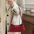 thumbnail image 2 of Lindo Bolso Hobo Bag Hombro Pu Cuero para Mujeres () Rojo, 2 of 9