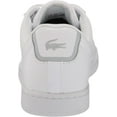 thumbnail image 3 of Lacoste Womens Carnaby Sneakers 7.5 White/White, 3 of 8