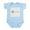 Sky Blue, variant on CafePress - Bee Is For Baby Bumblebee Infant Bodysuit - Baby Light Bodysuit, Size Newborn - 24 Months