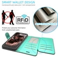 thumbnail image 3 of CoverON For Google Pixel 8a Wallet Case, RFID Blocking Vegan Leather 6x Card Slot Holder Cover Flip Folio Phone Pouch, Almond Blossom Art, 3 of 6