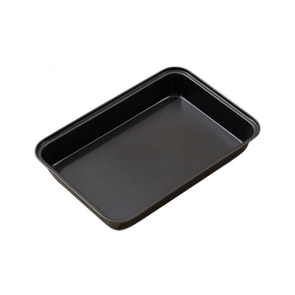 Jesscasday Thick Carbon Steel Cooking Tray Nonstick Finish Large Capacity Pan For Pastries