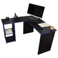 thumbnail image 4 of Hogare Escritorio Gamer Escritorio Home Office , Mueble para computadora Color Negro Azul hogare Escritorio Gamer, 4 of 5