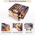 thumbnail image 3 of FORMRS Womens Corduroy Tote Bag Crossbody Shoulder Handbag with Pocket, Futuristic Sun, 3 of 7