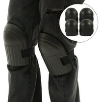 HOOWIFFY Knee Pads for Work and Factory Use, Black EVA Material, Comfortable Knee , 2 Pairs Included