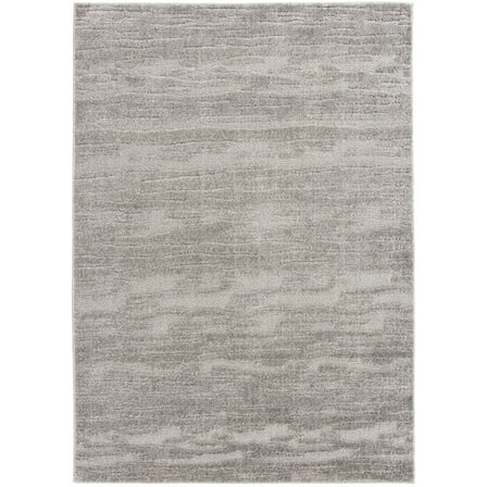 Mainstays 5x7 High-Low Gray Indoor Area Rug