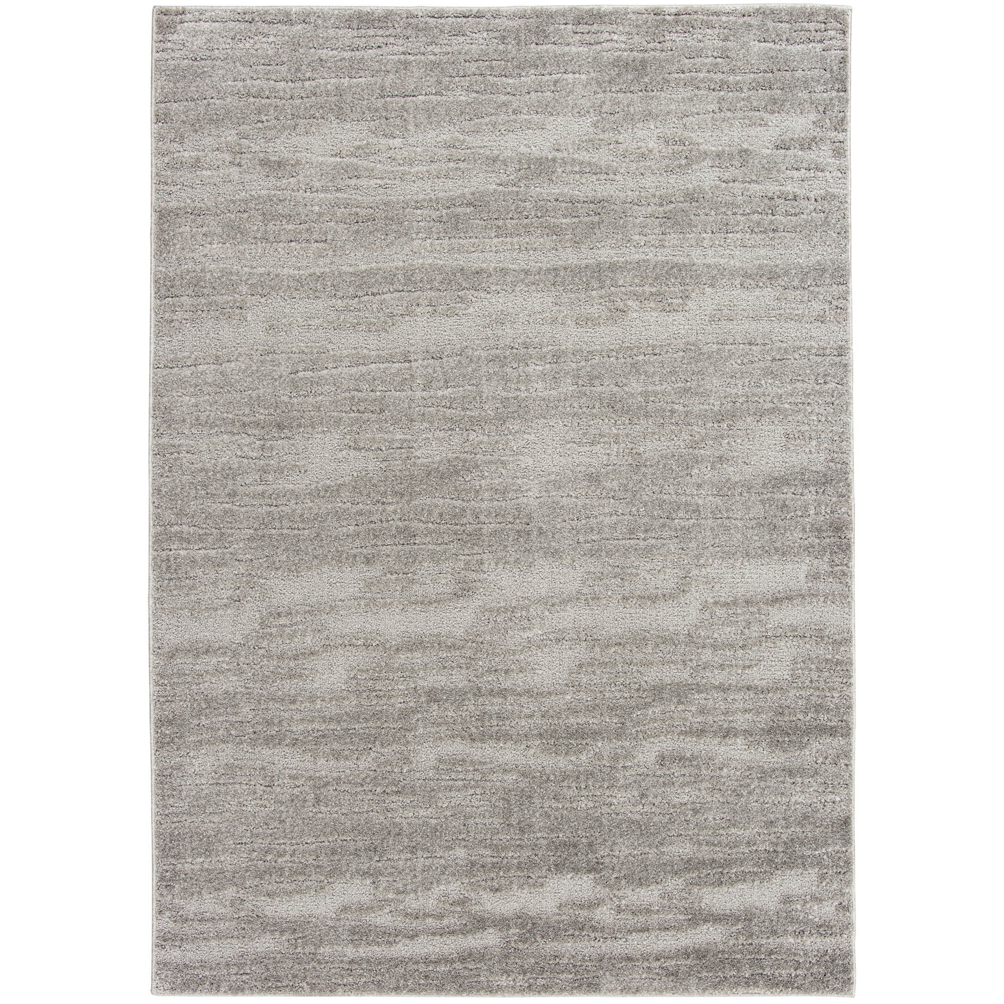 Mainstays 5 ft x 7 ft High-Low Gray Indoor Area Rug