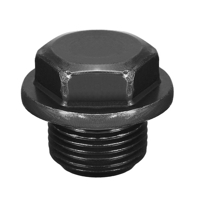 Unique Bargains Outer Hex Head Pipe Fitting Plug M24x1.5 Male Thread Carbon Steel