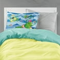 thumbnail image 2 of Carolines Treasures APH0089PILLOWCASE Frogs Swimming Fabric Standard Pillowcase, 2 of 2