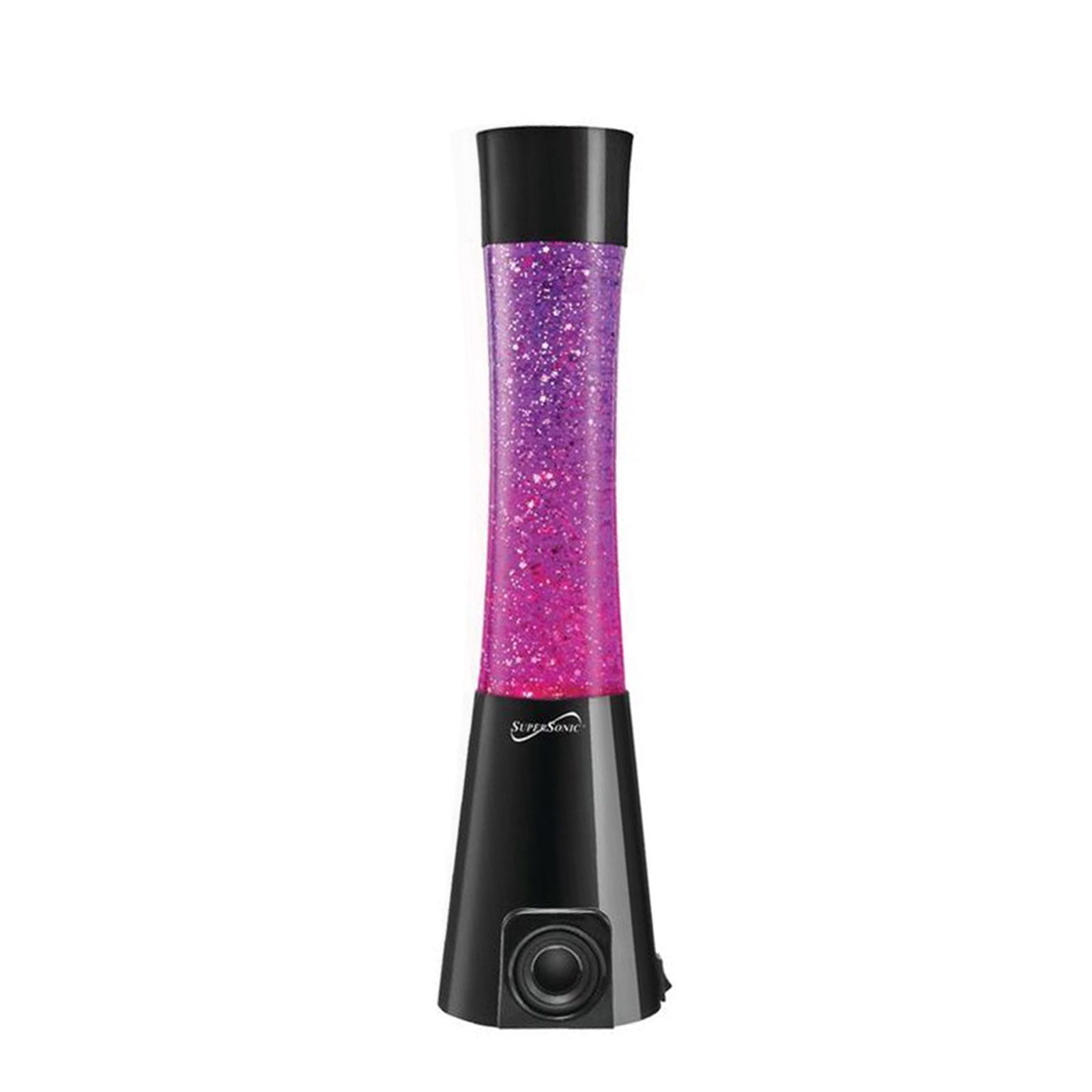 Glitter Lamp Speaker Purple