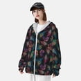 thumbnail image 3 of Lsque Feathers And Butterflies UPF 50+ Lightweight Sun Protection Men's Women's Long Sleeve Shirt, Hoodie Performance -Small, 3 of 9