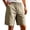 Brown, variant on Cargo Shorts for Men Summer Gym Shorts for Men Loose Elastic Waist Drawstring Cargo Shorts with Pocket Lightweight Casual Sports Shorts Light Blue S